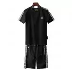 manche courte survetement philipp plein homme cheap qp699 logo side